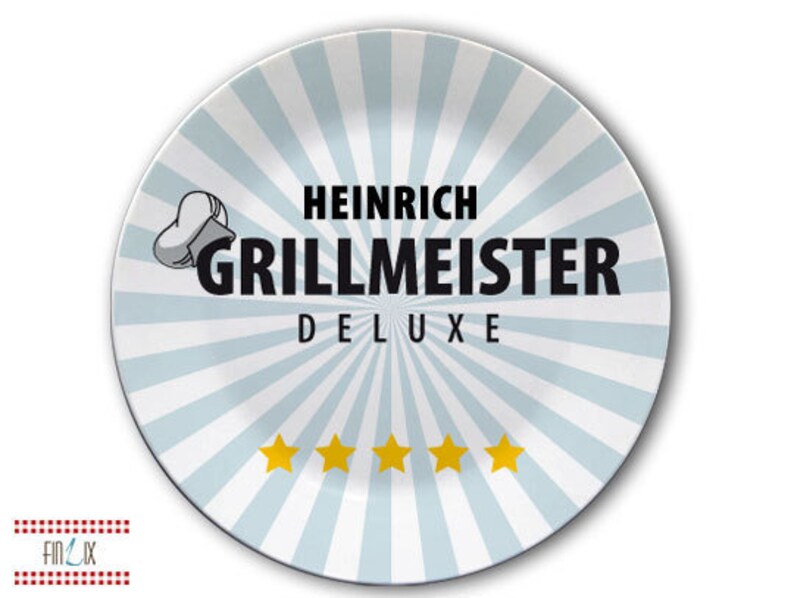 Teller für Grillmeister Bild 1