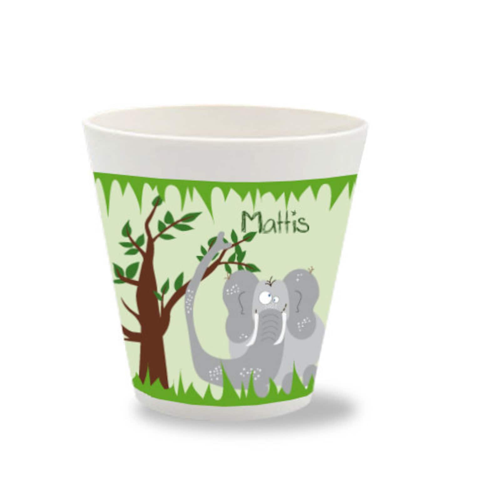 Kindergarten Becher Wilde Tiere - Etsy.de