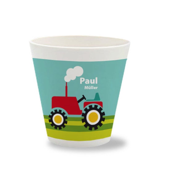 Kindergartentasse Mit Fahrzeugen Etsy