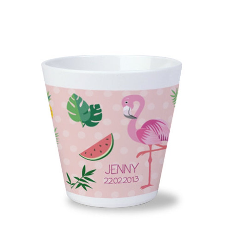 Kindertasse Lama, Einhorn, Faultier, Panda, Flamingo, Koala Bild 5