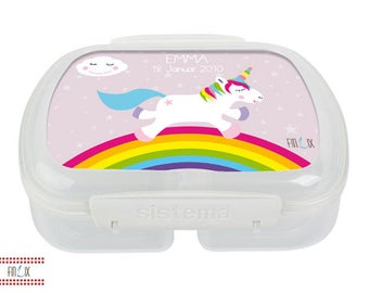 Lunchbox mit niedlichem Einhorn