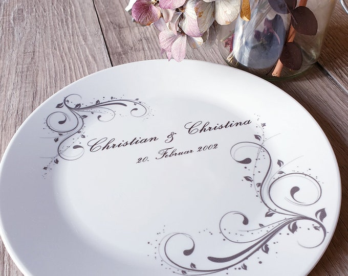Alter Teller mit Spruch Vintage Porzellanteller Etsy.de