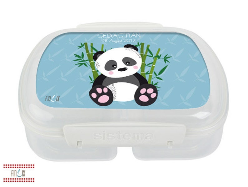 Isolierte Lunchbox Mit Panda-Design – 25x20x10 Cm, Dreifach Isoliert, Für Schule, Arbeit & Picknick