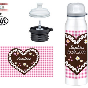 Alfi vacuum flask personalized Wiesn heart image 2