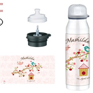 Alfi bottle 500ml floral customizable image 2