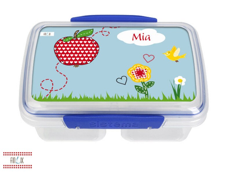 Bread tin personalized with your own name image 1