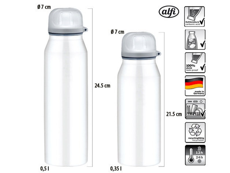 Alfi Isolierflasche personalisiert Wiesn Herz Bild 3