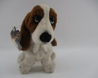 ハッシュパピー ぬいぐるみ バセットハウンド 犬 マグネット耳