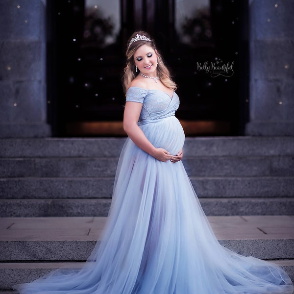 Willow Skirt • Maternity Wrap Skirt • Maternity Tutu • Mesh Maternity Skirt • Maternity Separates • Maternity Photo Shoot • Glow