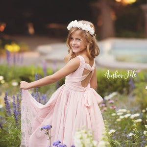 Celia Tiered Couture Gown • Girls Couture Gown • Princess Dress • Flower Girl Dress • Tiered Couture Dress • Layered Couture Gown