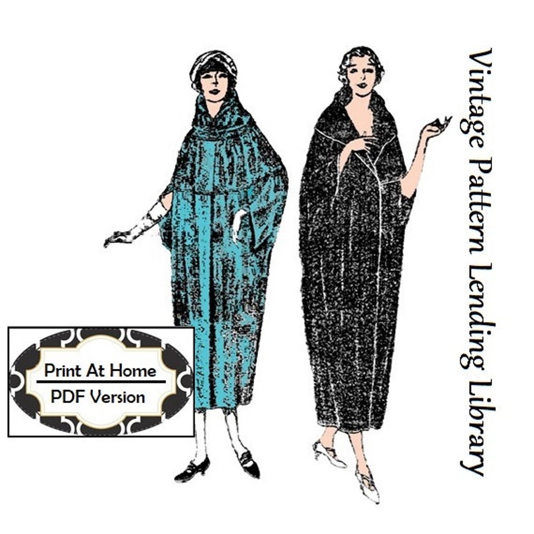 Cocoon coat 1920s hotsell
