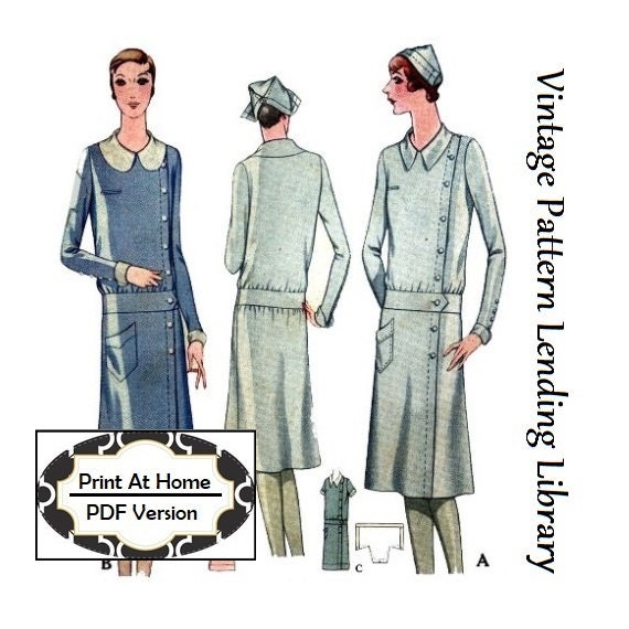 1920s Nurse Dress - Etsy