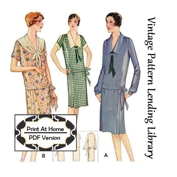 tight hip dress tied sash girdle 1928 1920s twenties