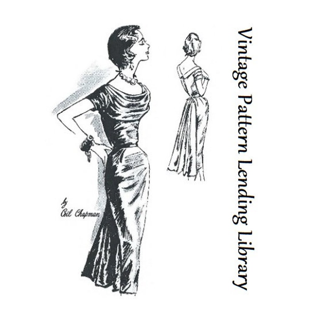Vintage Sewing Pattern Ladies' 1920s Evening Gown or Day Dress 3062 INSTANT  DOWNLOAD - Etsy