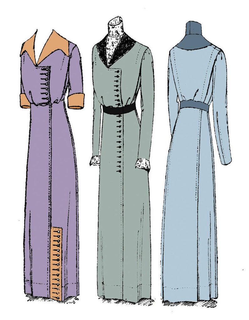 Edwardian Sewing Patterns Dresses, Skirts, Blouses, Costumes