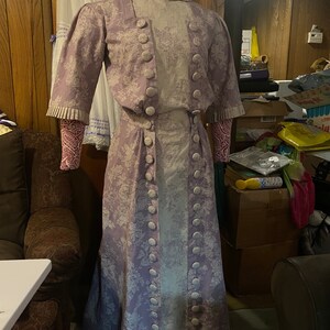 1910s Ladies Dress With Four Gore Skirt 1912 Reproduction Sewing ...