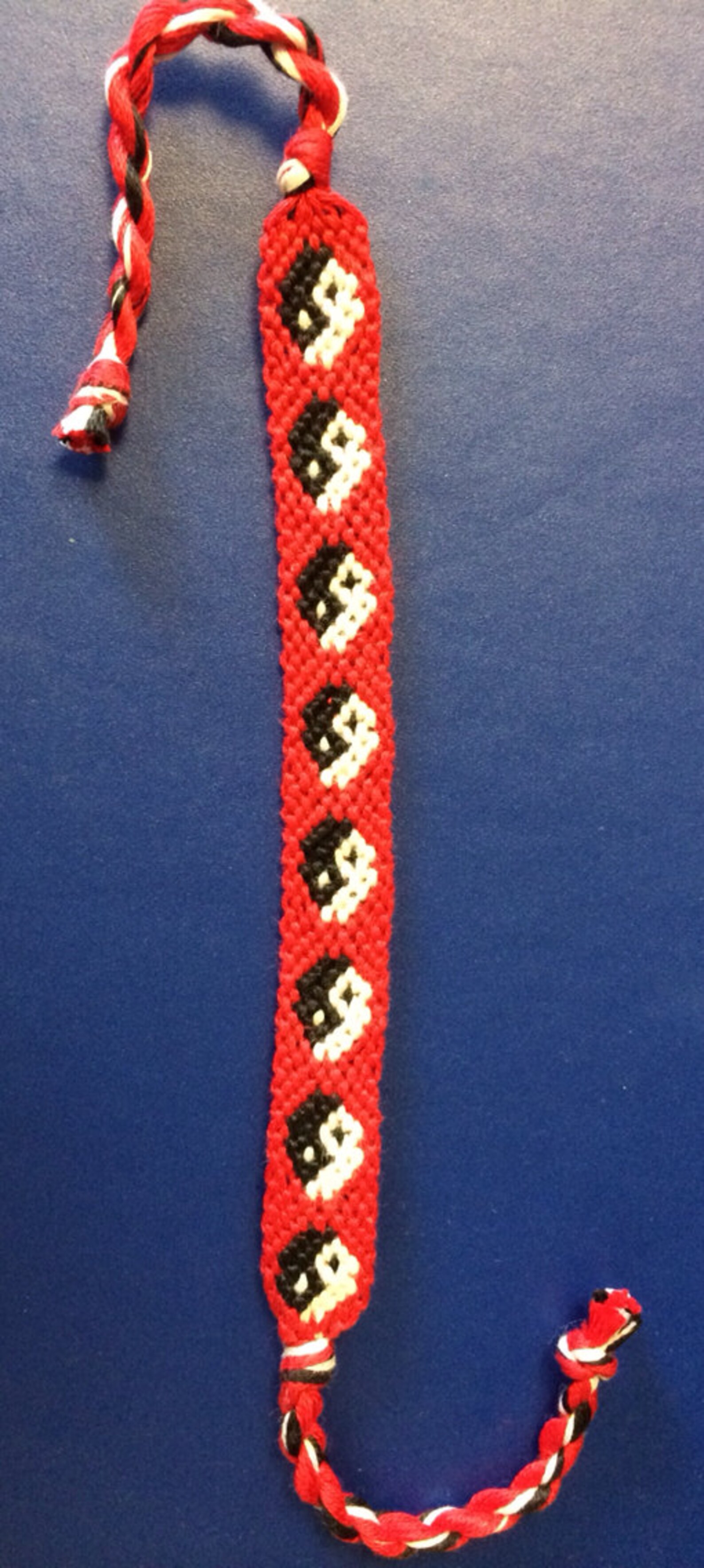 Yin Yang Friendship Bracelet Made to Order Handmade Woven Etsy