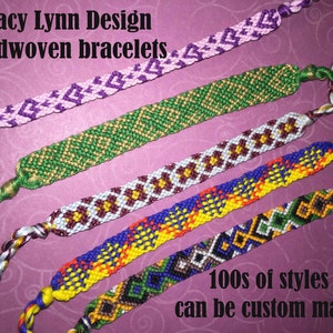 Friendship Bracelet - Woven Bracelet - Macrame Bracelet - Adjustable Bracelets - Custom Made - Stackable Bracelets - Handmade Anklet - #18