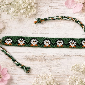 Penguin Pals Friendship Bracelet - Made To Order - Handmade Woven Bracelet - Macrame Bracelet - Adjustable Bracelets - Stackable Bracelet 21