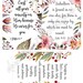 Printable Scripture Cards Set of 9 Instant Download 4x6 | Etsy