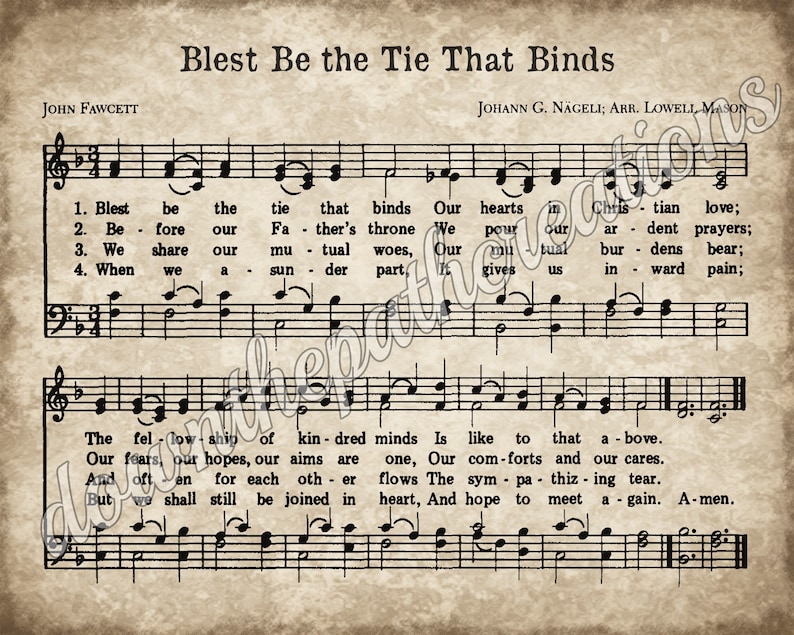 Blest Be The Tie That Binds Print Printable Vintage Sheet Free Nude blest-be-the-tie-that-binds-print-printable-vintage-sheet-free-nude