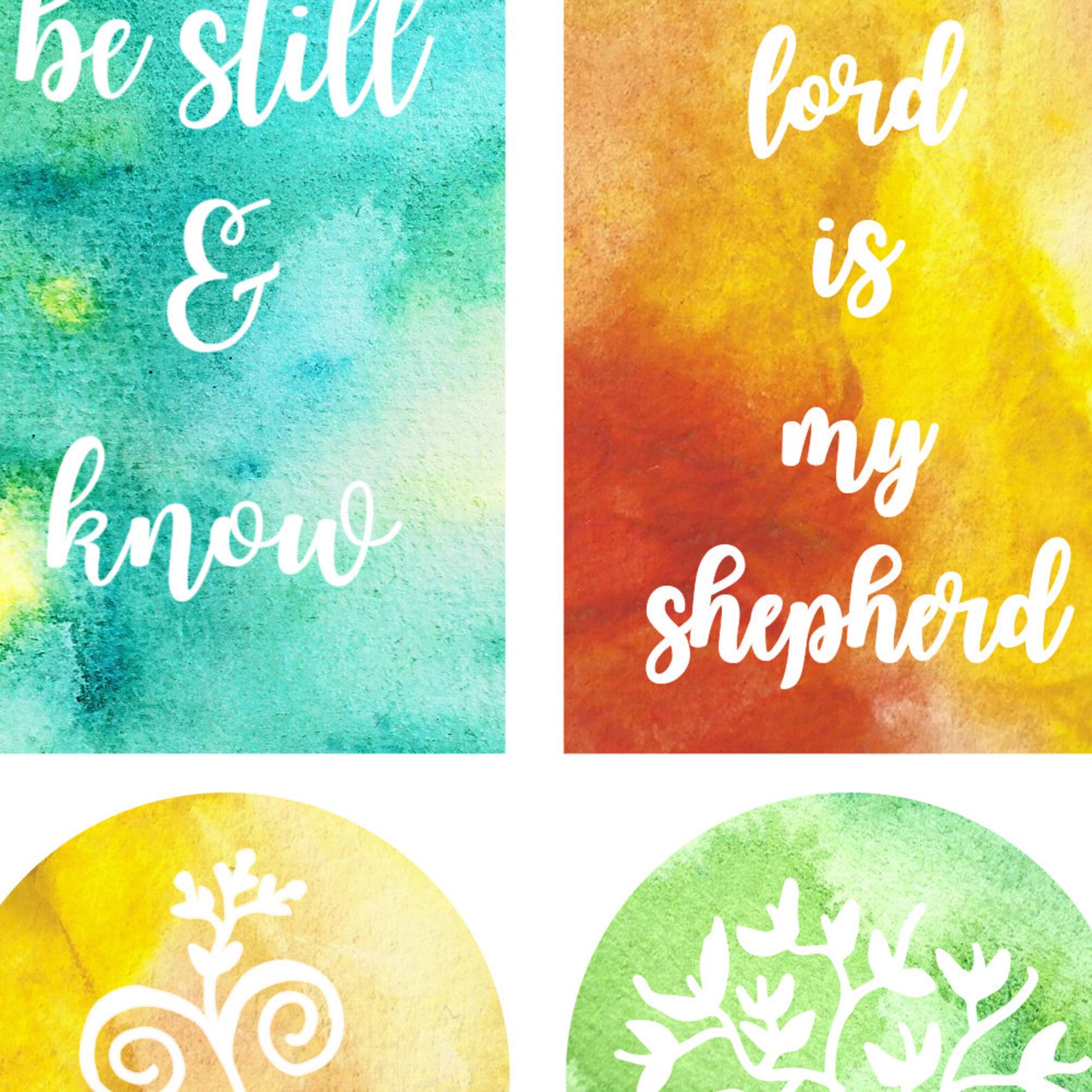 Bible Journal Margin Stickers Printable Instant Download - Etsy