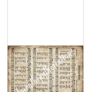 May include: Vintage sheet music with the lyrics to the hymn "Amazing Grace" printed on a textured, aged paper background. The music notes are visible on the page.