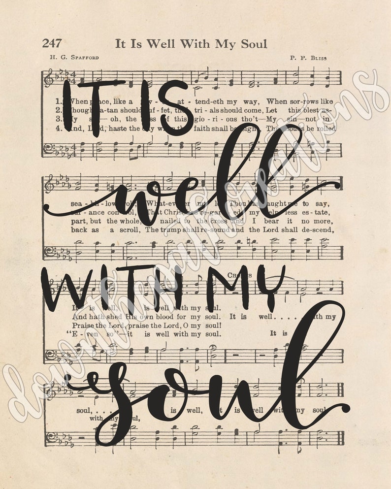 Hand Lettered It Is Well With My Soul Print Printable Etsy hand-lettered-it-is-well-with-my-soul-print-printable-etsy