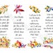 Thankfulness Bookmarks, Autumn Bible Verse, Printable Set of 4, Instant ...