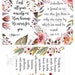 Printable Scripture Cards, Set of 9, Instant Download, 4x6 Print, Bible ...