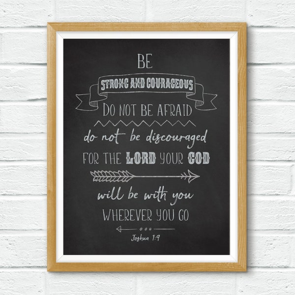 Chalkboard Scripture Etsy