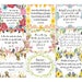 45 Printable Bible Verse Cards, 3"x2.5", Instant Download, Scripture ...
