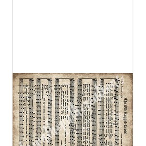 May include: A vintage sheet music page with the lyrics and musical notation for the hymn "The Old Rugged Cross". The lyrics include the lines "On a hill far away stood an old rugged cross, The emblem of suffering and shame" and "So I'm cherish the old rugged cross, the old rugged cross, the old rugged cross, the old rugged cross, And exchange it some day for a crown."