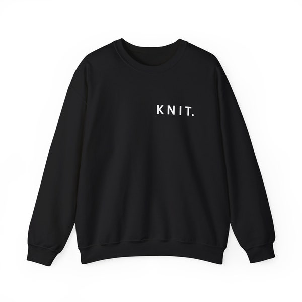 Stricken Sie Rundhalsausschnitt, Crewneck Hobby, Stricken, Bestes Geschenk für eine Strickerin