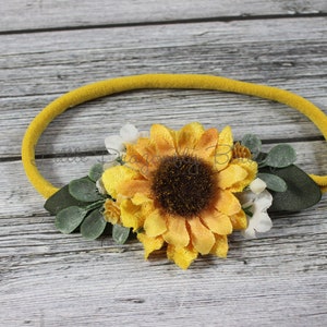 boho headband wild child baby headband floral headband Ivory and gold headband {natural headband flower girl} cream headband