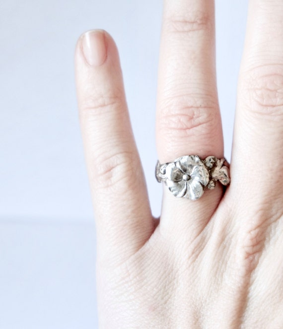 Vintage Reed and Barton Sterling Silver Holly Hoc… - image 1