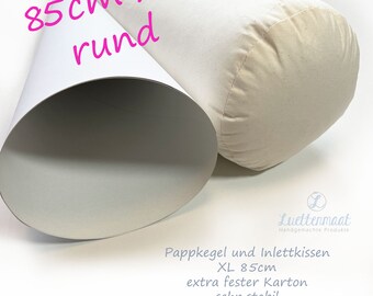 XL 85cm Set Papprohling / Kissen