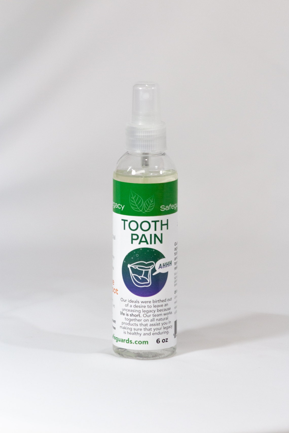 Natural Tooth/gum Pain Relief Spray Etsy