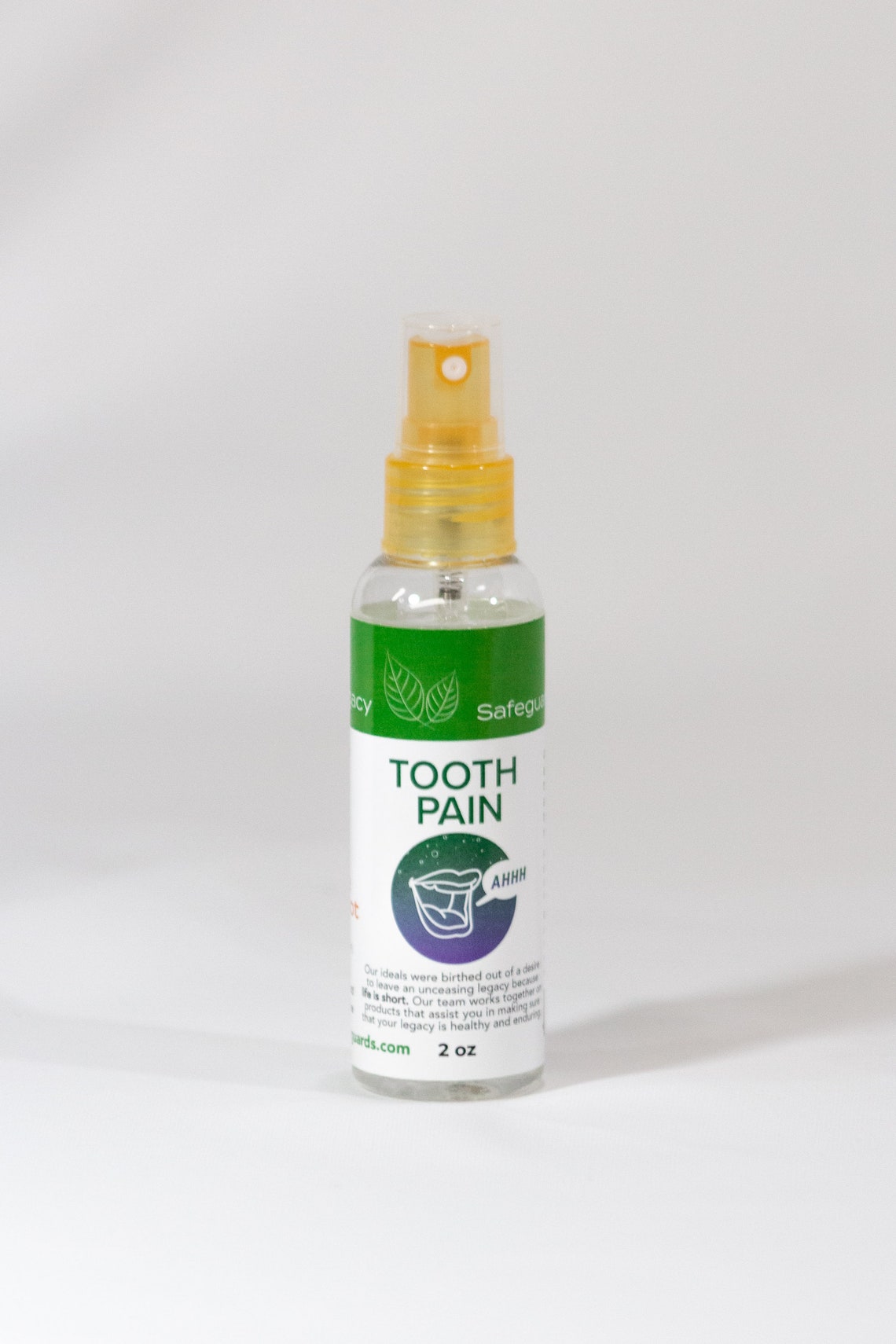 Natural Tooth/gum Pain Relief Spray Etsy