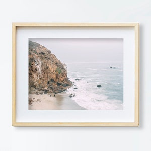 Coastal Photo Print | Coastal Wall Decor | Malibu Beach Print | California Photo Printable Art | Coast Photography | DIGITAL Download