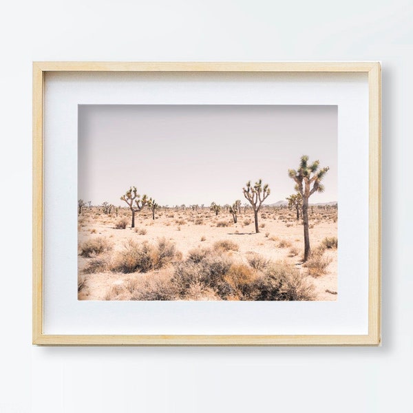 Joshua Tree National Park Photo Print | Joshua Tree Poster | California Art Printable | Boho Wall Decor | Desert Photography | Landscape Art