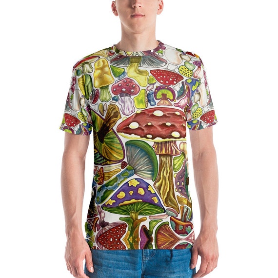 Fun Guy T-shirt Fungus T-shirt Mushroom Tee Mushrooms | Etsy
