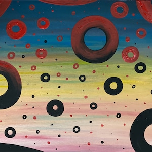 Phish Art, Donut Artwork Poster, Music Poster, Phish Artwork, Abstract Art, Phish Poster