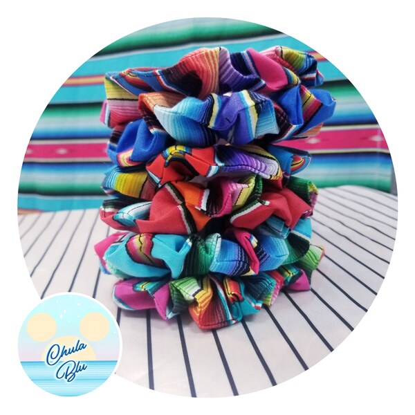 Serape Scrunchies / Serape Hair Ties / Zarape Scrunchies / Zarape Hair Ties / Serape Scrunchie