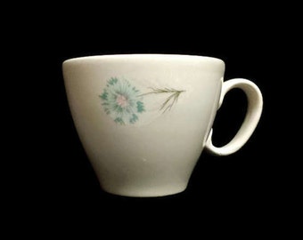 Four Boutonniere Coffee Mugs Cups TST Bachelor Button Taylor Smith Taylor
