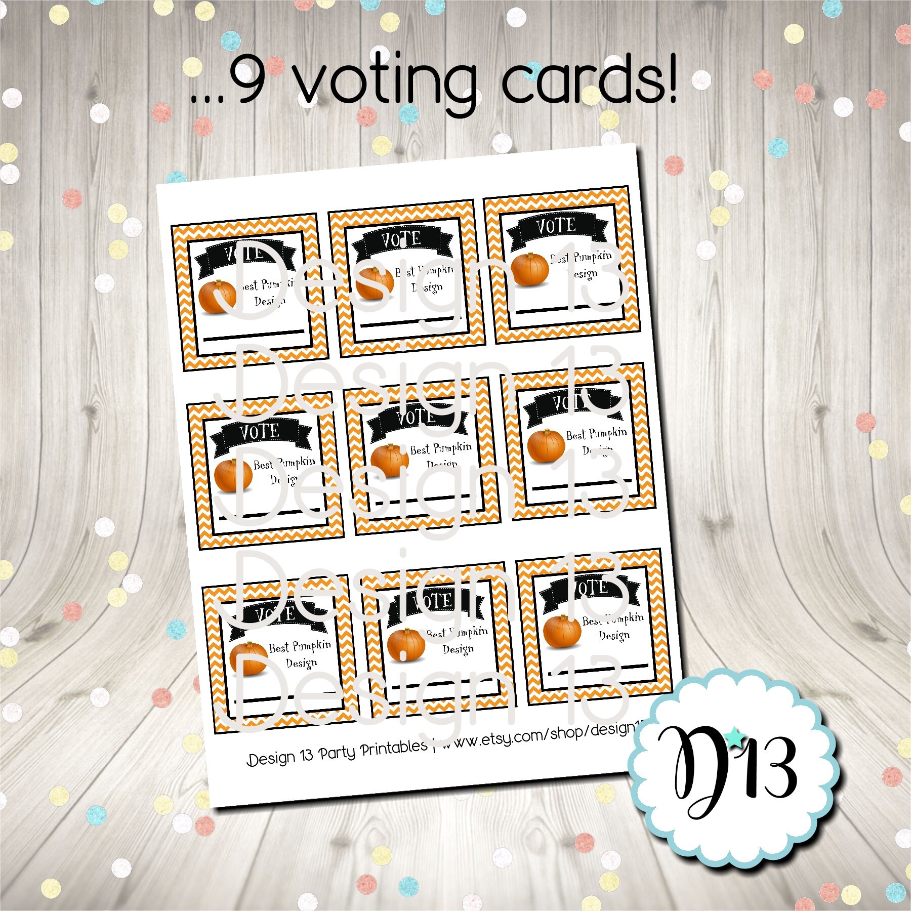 pumpkin-carving-contest-voting-cards-and-sign-digital-etsy-australia