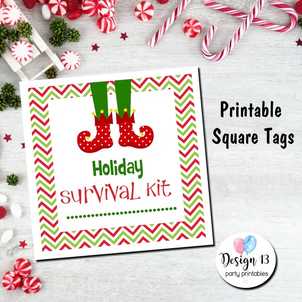 Survival Kit Printable - Etsy