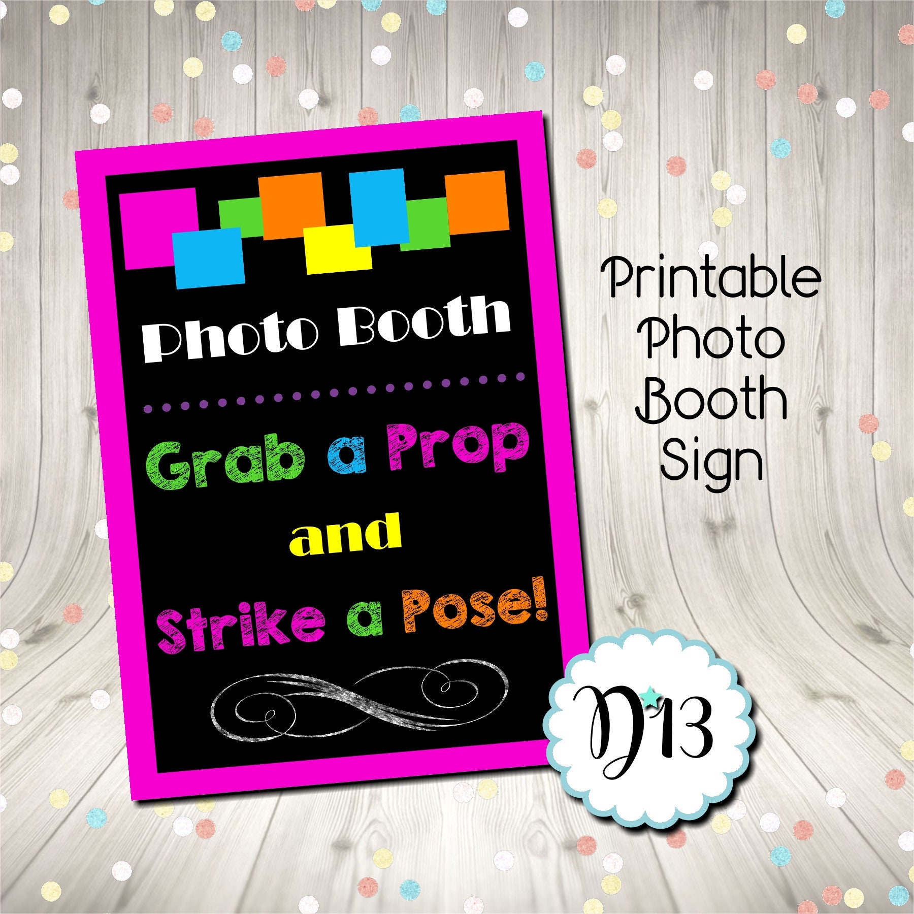 Neon Glow Photo Booth Props Let's Glow Party Supplies Glow - Temu
