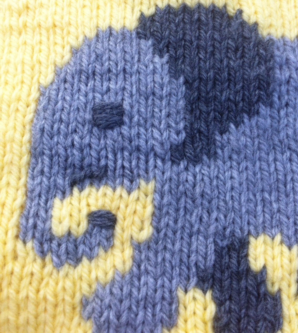 Elephant Baby Blanket Knitting Pattern - Etsy