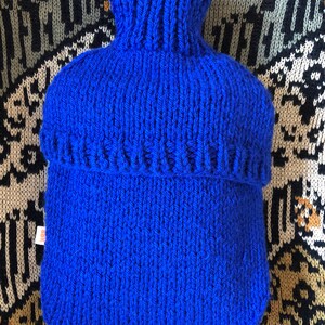 Giraffe Hot Water Bottle Cover, knitting pattern. image 10